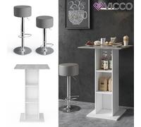 Table de bar Vicco RODEO, table mange-debout, table lounge, table de comptoir, t