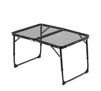 Table de barbecue pliante, table d'extérieur pliante, table de barbecue résistante à la chaleur - -proof, résistant aux intempéries, articles de voyage peu encombrants pour caravane en plein air hayon