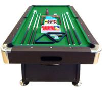 Table de billard 7 Pieds avec tapis vert – Green Season