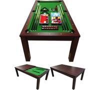 Table de Billard 7 pieds convertible en table – Green Star Full Optional