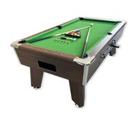 Table de Billard 7 pieds vert avec monnayeur manuel - Competition