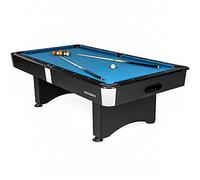 Table de Billard 7ft BuckShot Manhattan - 213 x 122 x 80 cm - Billard Americain - Retour de Billes Automatique - Billiard avec Accessoires - 110 kg