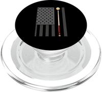 Table de Billard américain Drapeau américain PopSockets PopGrip pour MagSafe