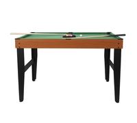 Table De Billard - Mister Gadget - Compacte - élégante - Marron Et Noir