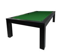Table de billard Olivia 8 ft Billiard Royal Noir, Avec Schiefer & Abdeckplatte