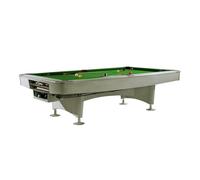 Table De Billard Pool Gladiator Gris 8 ft Neuf Incl. Retour De La Balle