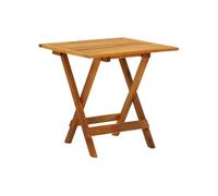 vidaXL Table de bistro 46x46x47 cm Bois d'acacia massif