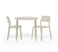 Table de bistro + chaise de jardin Toní 1x Bistro Table