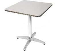 Table de bistro M28, rectangulaire, 60cm Gris G