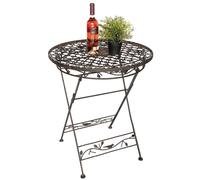 Table de bistrot ancienne ronde table de jardin métal 1850 table en fer table...