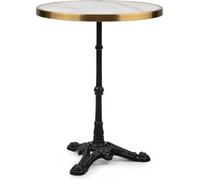 Table de bistrot - Blumfeldt - Patras Lux - Plateau rond en marbre - Style Art Nouveau