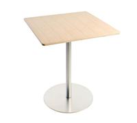 Table de bistrot carrée Brio H72cm LxWxH 60x60x72cm