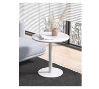 Table de bistrot en métal polyvalente pour salon, extérieur, restaurant, pub et cuisine, idéale comme côté café ou option de petit-déjeuner (60 x 72 cm)