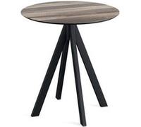 Table de bistrot Infinity avec piètement noir + plateau HPL Ø70 cm Veba 22 G