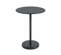 Table de bistrot Linear Steel Ø70 x H95cm