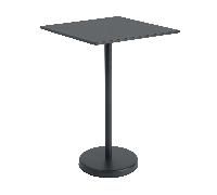 Table de bistrot Linear Steel 70x105x70cm WxHxD 70x105x70cm