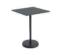 Table de bistrot Linear Steel 70x95x70cm WxHxD 70x95x70cm