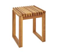 Table de Bistrot Rustique Moderne pour l'Extérieur 40 x 40 cm en bois d