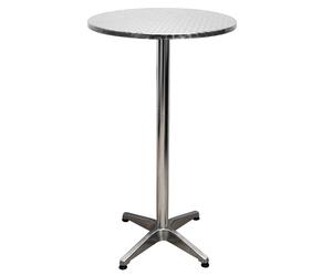 Table de bistrot Table ronde hauteur réglable ALU cadre parti meubles de jardin plaque de pliage