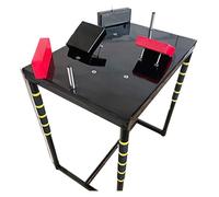 Table de bras de fer, Table de Combat de Bras de Fer Professionnelle, Exerciseur de muscle de bras, Table de Bras de Fer Détachable, Table de Bras de Fer adaptée au Club de Gymnastique de Bureau à Dom