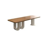 Table De Bureau Bureau de Direction Moderne en Bois Massif, établi for Un Seul Ordinateur, idéal for Les Entreprises et la Maison. Bureau avec Rangement(180x80x75cm)