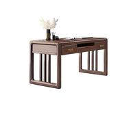 Table De Bureau Combinaison de bureau chinois en bois massif, bureau d'étude Simple, bureau de patron, bureau atmosphérique, maison, chambre à coucher, bureau d'ordinateur Bureau Avec Rangement(135*70