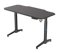 Table De Bureau Gaming XL Électrique Réglable Avec Support Pour Casque