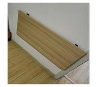 Table de bureau pliable à fixation murale pour la maison et le bureau - Établi mural compact pour étude, cuisine, salle à manger, ordinateur - Couleur bois rustique - 60 x 24 cm