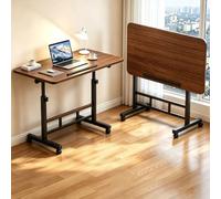 Table De Bureau Pliante Réglable en Hauteur,Tablee D'Appoint Bureau Mobile