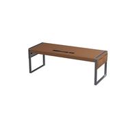 Table de bureau Simple en bois massif, petit établi pour le président du patron, table en cuir pour consultation de beauté médicale, mobilier de bureau moderne bureau avec rangement(220x80x75cm)