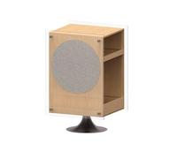 Table de café de stockage moderne, Table d'appoint pivotante for canapé, meuble de rangement ouvert, enceinte de salon, table de chevet de chambre , Table basse de stockage pour canapé et salon