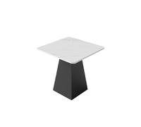 Table De Café Noire Moderne avec Chaises, Ensemble De Meubles De Bistro Industriel for Magasin De Thé Au Lait, Décoration De Siège De Bar Minimaliste for Boulangerie(H)