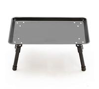 Table de camp Panneau en aluminium beau camping table pliante portable barbecue extérieur mini table d'extrémité latérale différente (couleur : noir) (kaki)