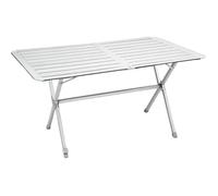 Table de camping - BRUNNER - Silver Gapless - Aluminium - 140x81x70 cm - 9 kg