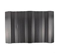 Table de camping en aluminium pour chariots et chariots, pratique et pliable pour une utilisation facile en extérieur (L Noir)
