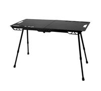 Table de camping pliable - Hauteur réglable portable en d'aluminium, tables de camping légères et pliables | Pour extérieur, intérieur, jardin, patio, randonnée, voyages, plage et chemins sur