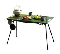 Table De Camping Pliable - Meuble Pliant en d'Aluminium - Table de Pique-nique Légère pour Repas,Pour Randonnée Voyage Pique-Nique BBQ Plage Road Trip Extérieur Intérieur Jardin Arrière-Cour