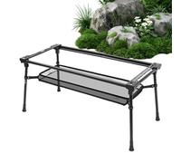 Table de Camping Pliante | Légère et réglable en d'aluminium,Tables de Camping Pliantes et Légères | pour intérieur, extérieur, Maison, Jardin, terrasse, Balcon, Escalade, pêche,