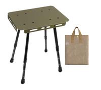 Table de camping pliante réglable en hauteur antidérapante | Table pliante pour petits espaces appartement dortoir chambre voyage salle de onférences cuisine maison