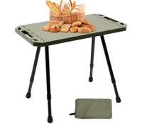 Table de camping pliante - Table d'extérieur pliable, table de camping portable | Large applicabilité: Table de plage intérieure et extérieure, Puissante, Portable, Extensible Utility-E