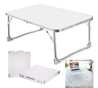 Table de camping portable et légère en aluminium - Pliable - Petite table de pique-nique pliable avec sac de transport - Table de salle à manger en plein air pour la cuisine, la plage, la randonnée