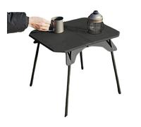 Table De Camping Portable, Table De Pique-Nique Portable | Petite De Grill De Camping Pliant - Support Pliable, Bureau De Pique-Nique Léger avec des Jambes Amovibles, Réglable À La Hauteur pour