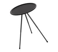 Table de camping ronde pliable et portable - Cadre en aluminium léger - Assemblage rapide - Parfaite pour les aventures en plein air, les pique-niques, la plage, la randonnée, les voyages.