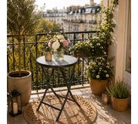Table de camping table de bistrot table pliante table en verre table de jardi...