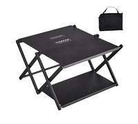Table de Camping - Table de Portable pour Camping - Table Pliante Ultra légère | Étagère à Couches Portable avec de Rangement, Meubles pour appareils