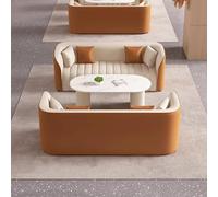 Table de canapé de bureau pour salle de réception et de réunion, idéale pour une utilisation dans le hall et le salon d'affaires, design robuste pour les environnements professionnels