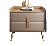 Table de chambre à coucher Table de chevet moderne minimaliste de luxe casier de chambre (couleur : 1) (3)