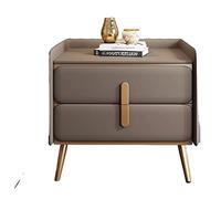 Table de chambre à coucher Table de chevet moderne minimaliste de luxe casier de chambre (couleur : 1) (4)