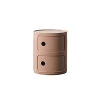 Table de chambre à coucher, table de chevet, moderne, minimaliste, ronde, petite armoire, mini meuble simple (couleur : 3) (4)