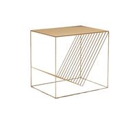 Table de chambre à coucher, table de chevet, petit design minimaliste, sens haut de gamme, sens de la largeur, casier minimaliste moderne en fer forgé, chevet de chambre à coucher (couleur : 1) (2)